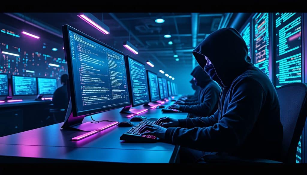 découvrez comment le dark web sert de plateforme pour les transactions illégales orchestrées par les cyber-gangs internationaux, menaçant la sécurité globale.
