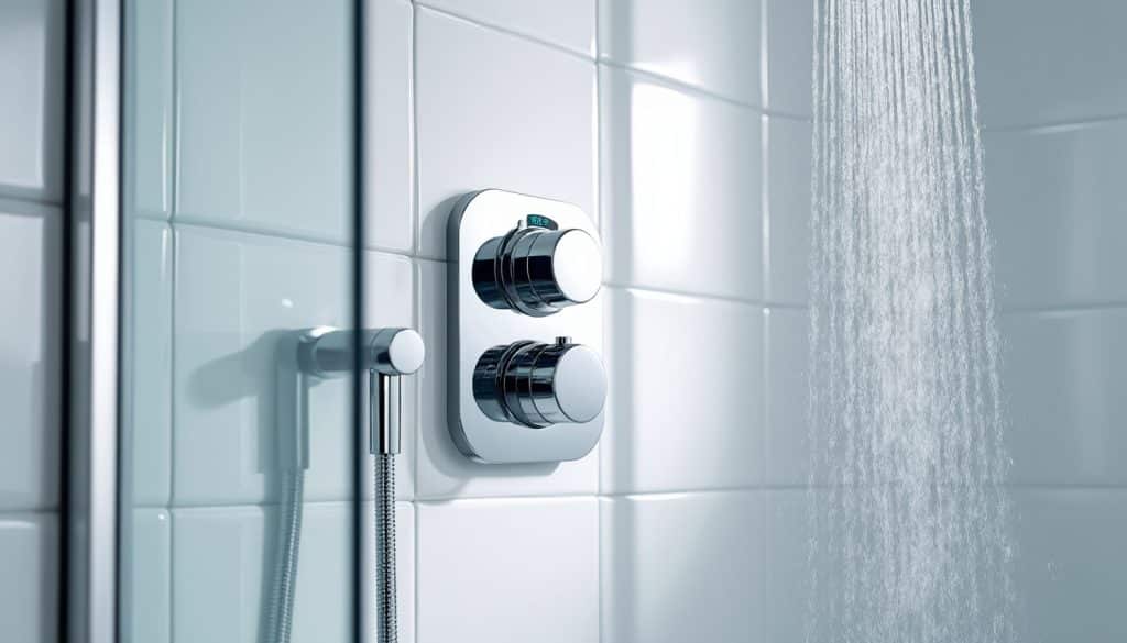 découvrez comment le mitigeur thermostatique assure une température d'eau stable et sécurisée dans les cabines de douche pour un confort optimal.
