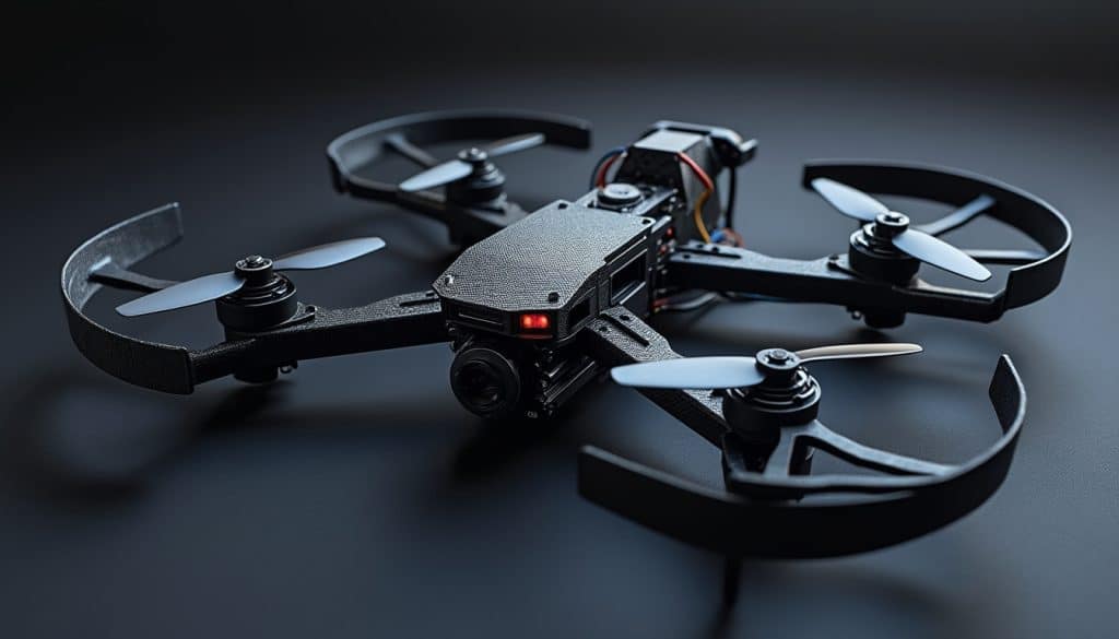 découvrez comment la fibre de carbone renforce la structure des drones de course fpv, pour plus de légèreté, de résistance et de performance.