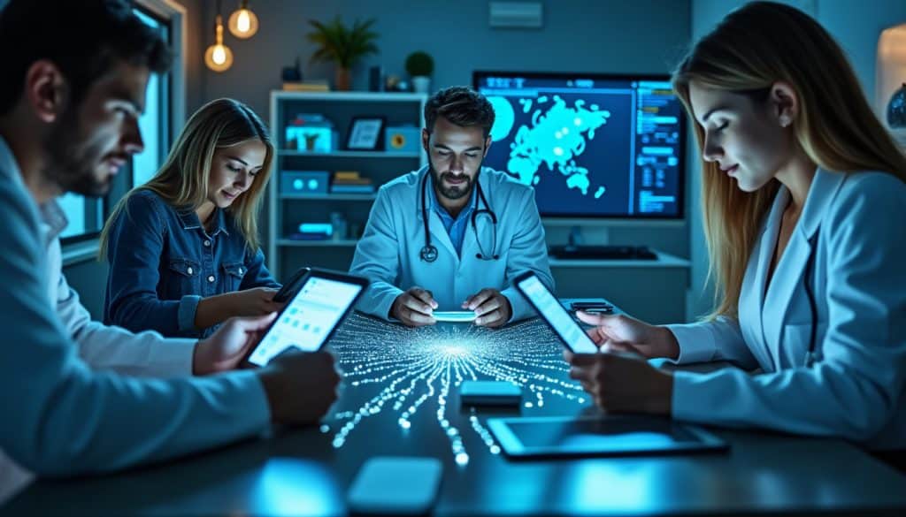 découvrez comment l’apprentissage fédéré entraîne des modèles d’intelligence artificielle tout en protégeant la confidentialité des données.