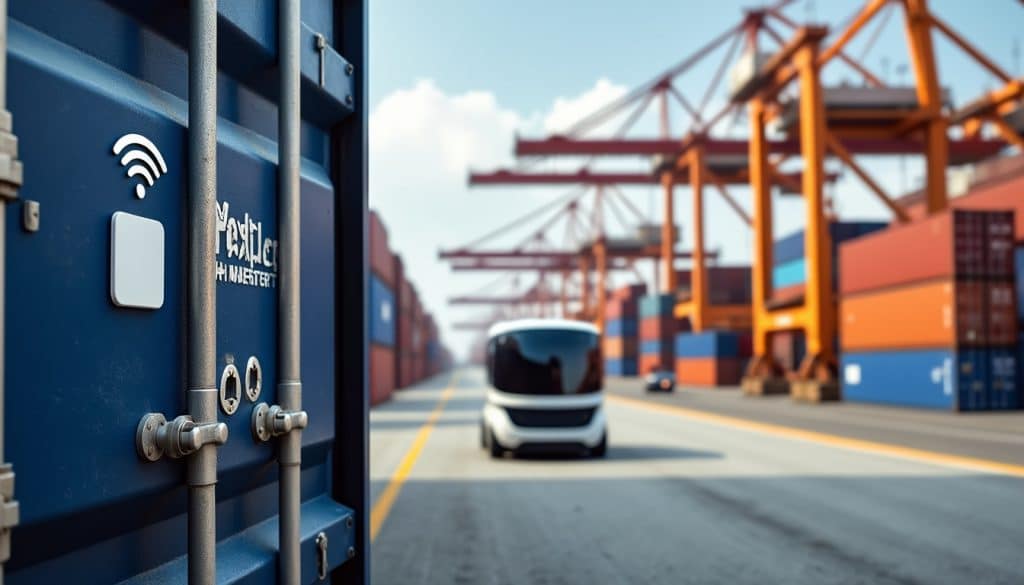 les puces rfid automatisent le suivi des conteneurs maritimes, améliorent la visibilité des flux logistiques et optimisent la gestion des opérations portuaires.